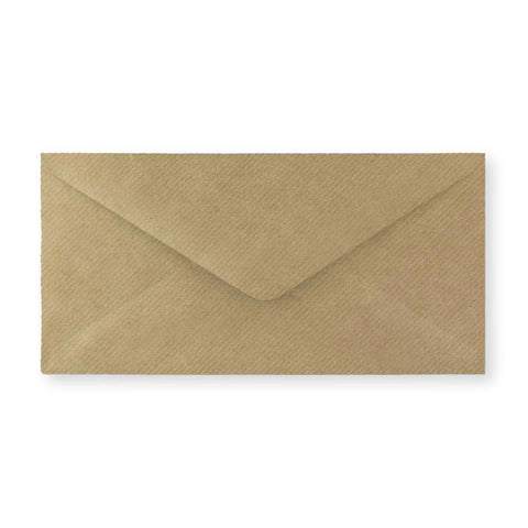 DL Fleck Gummed V-Flap Envelope (110 x 220mm)