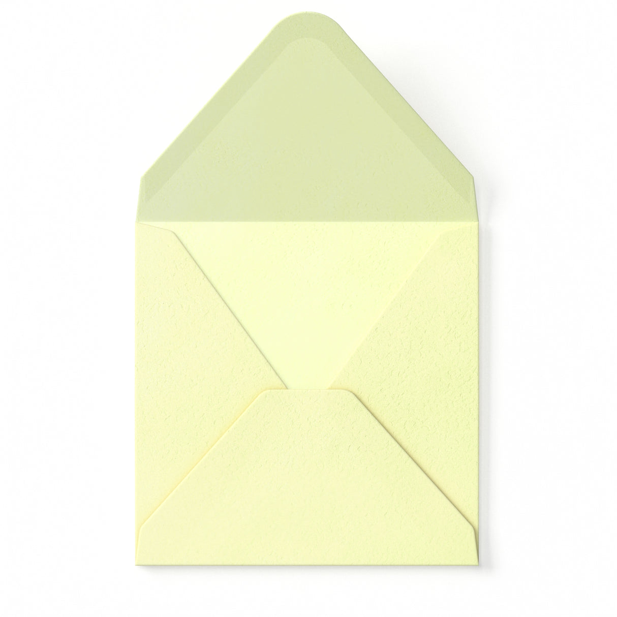 Norsunluunvärinen kirjekuori vasarakuviolla 155x155 mm