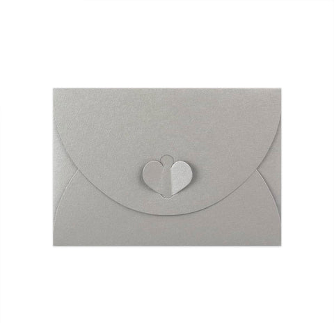 Butterfly Envelopes Silver 114 x 162 mm (C6)