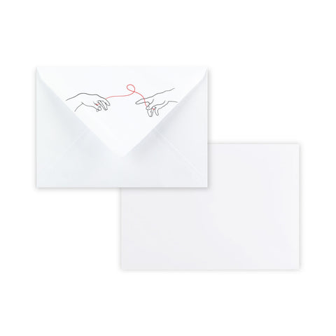 Wedding Envelopes (Destiny Design) White 114 x 162 mm (C6)