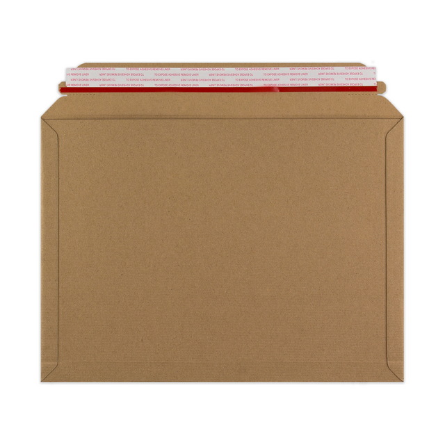 Manila Brown Peel & Seal Rigid Board Mailers Envelope (460 x 330mm)