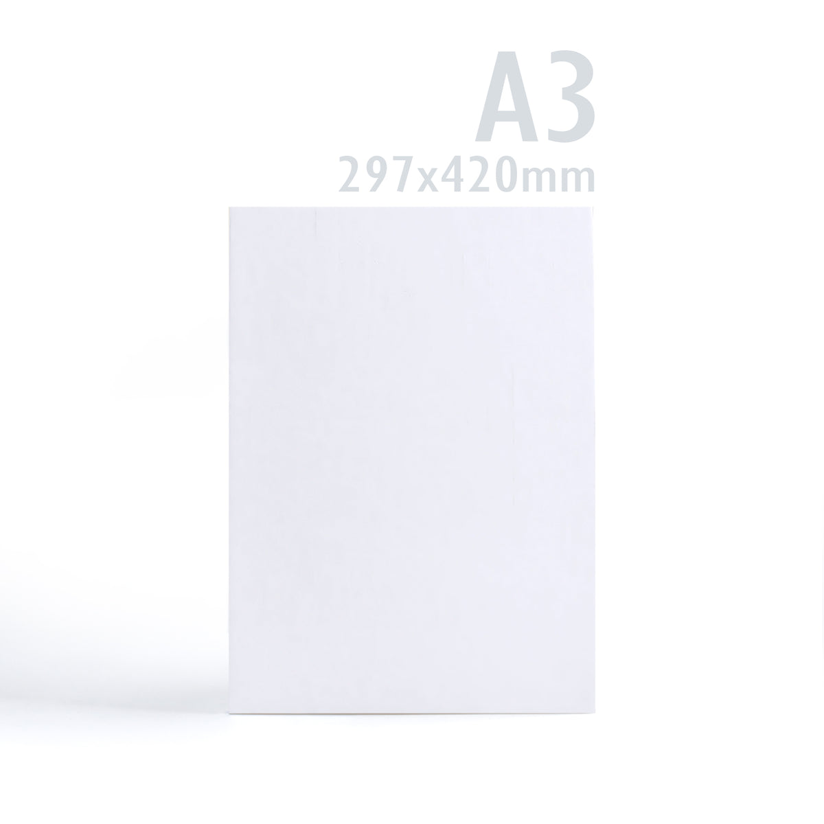 A3 Valkoinen Kortti 300 g/m² 50 kpl pakkaus