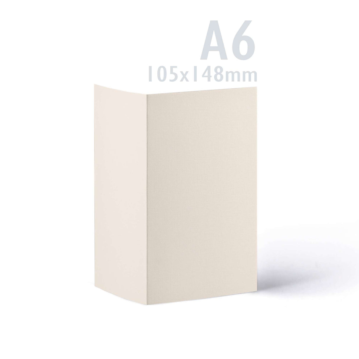 Kortit ja kirjekuoret, pellavapinta – pakkaus