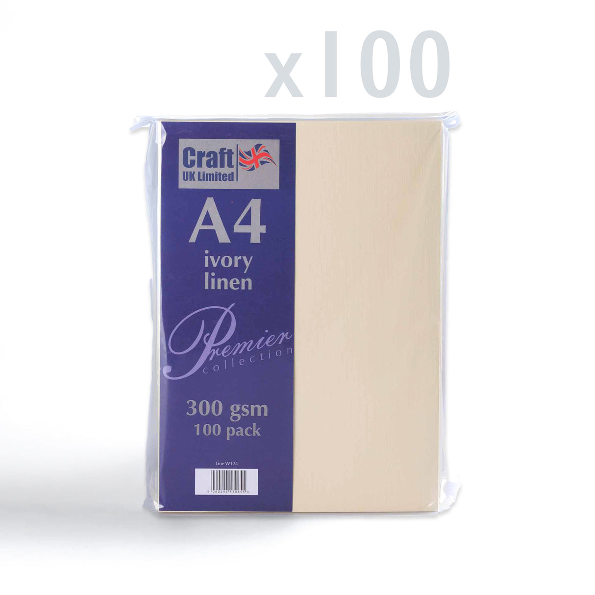 Kortti 300 g/m² 100 kpl pakkaus