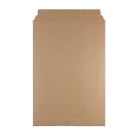 Manila Brown Peel & Seal Rigid Board Mailers Envelope (500 x 340mm)