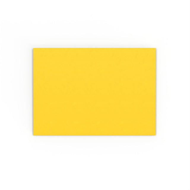Mid Yellow Gummed V-Flap Envelope (125 x 175mm)