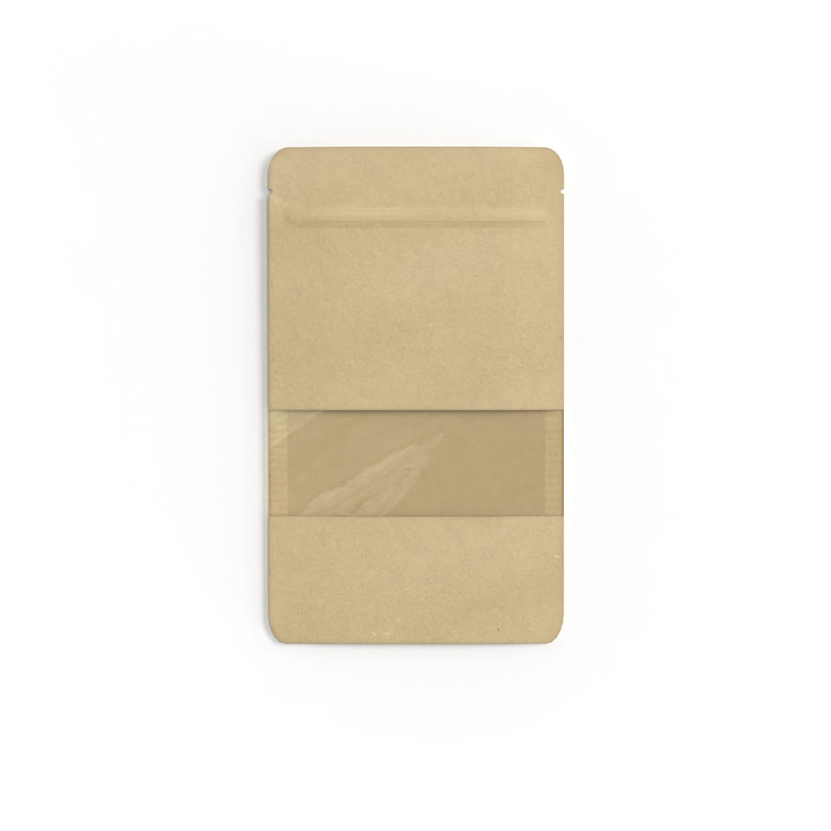 Ikkunallinen elintarvikkeille doypack-pussi