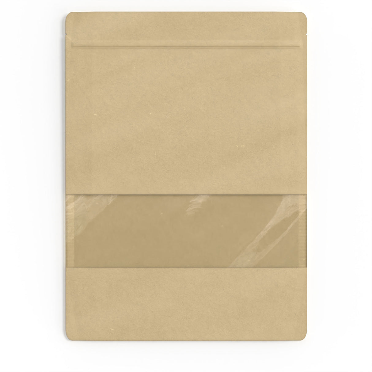 Ikkunallinen elintarvikkeille doypack-pussi