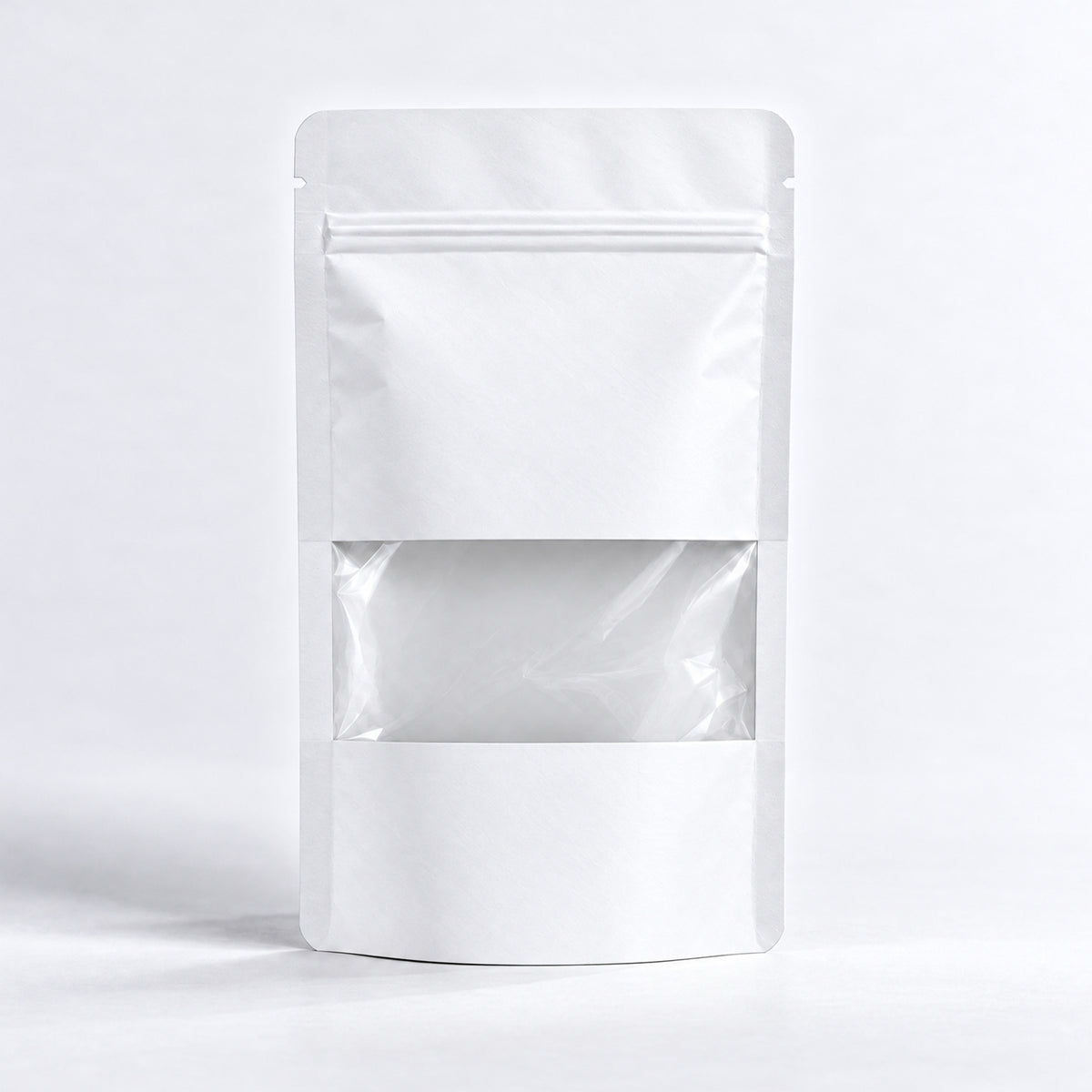 Ikkunallinen elintarvikkeille doypack-pussi