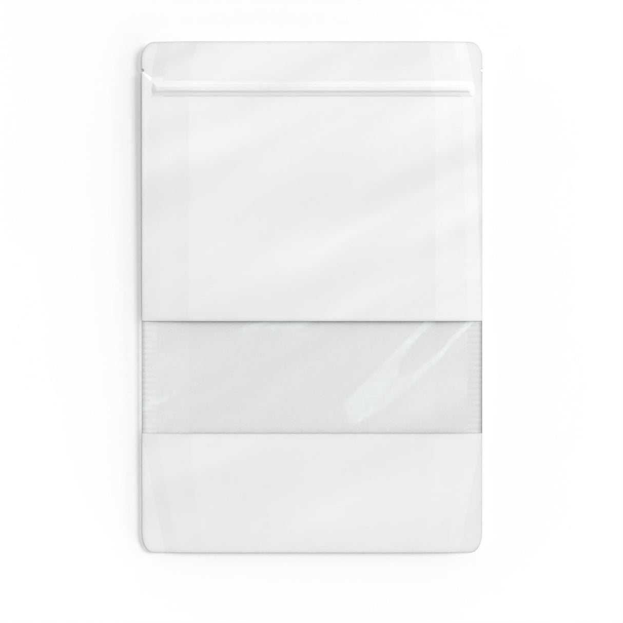 Ikkunallinen elintarvikkeille doypack-pussi