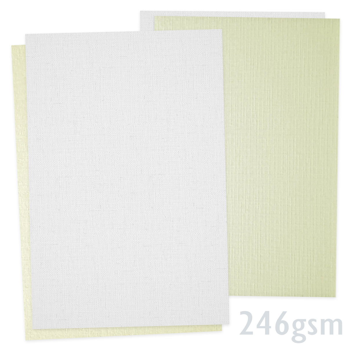 Pellavapintainen paperi 246g/m²
