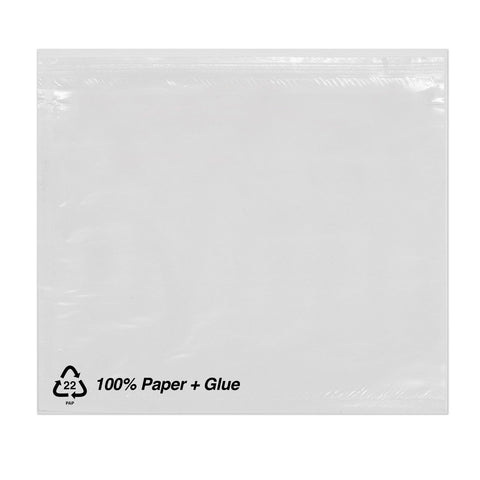 Documents Enclosed Biodegradable Envelopes (Non Printed) Clear 162 x 229 mm (C5)