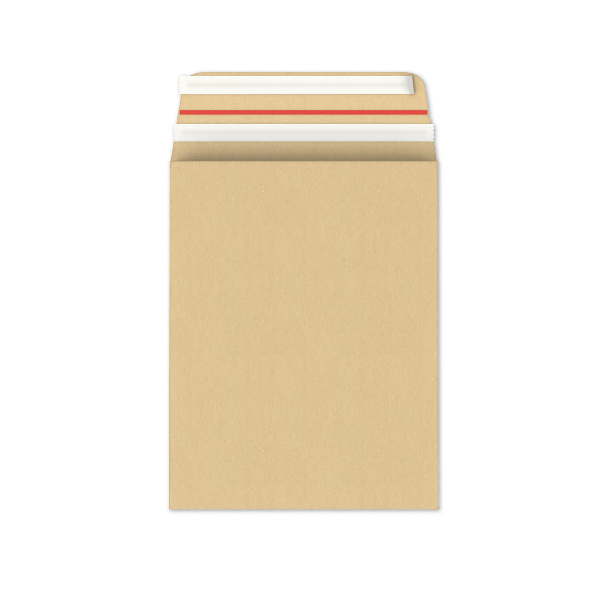 Uudelleenkäytettävästä paperista valmistettu postituspussi 353x250x50 mm