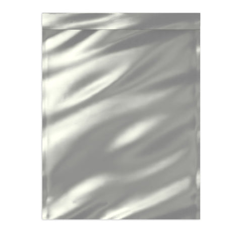 Metallic Finish Foil Bags Silver 450 x 320 mm (C3)