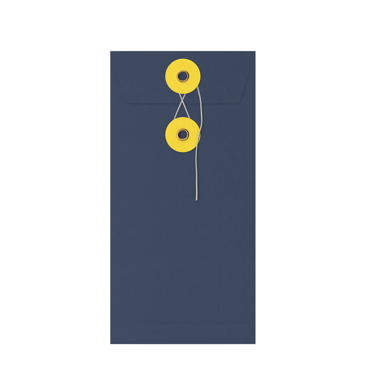 Värilliset kirjekuoret, joissa on naru- ja kiekkokiinnitys