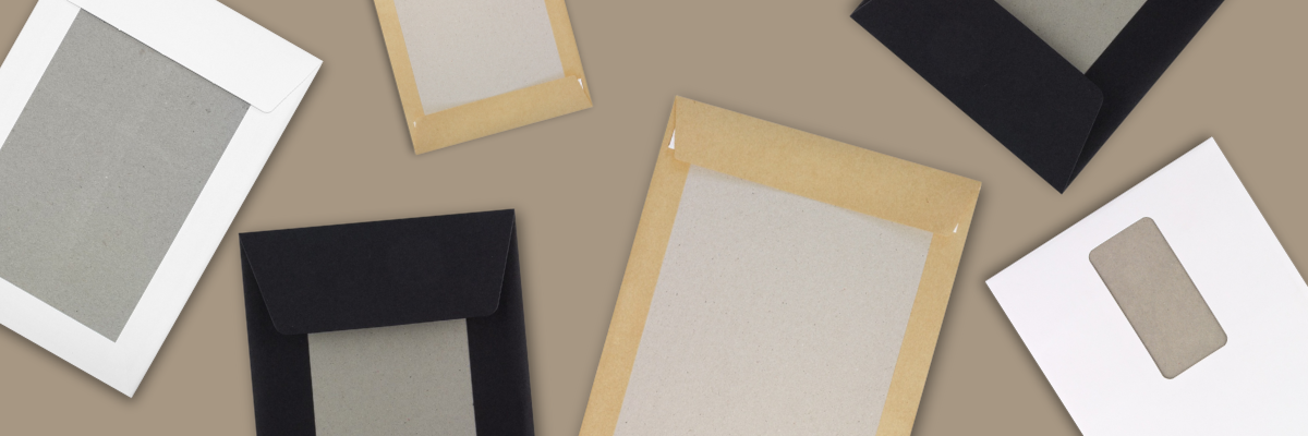 Kartonkiselkäiset kirjekuoret