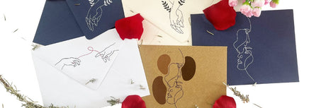 Valentine's day envelopes