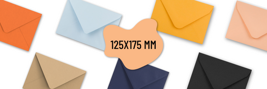 125x175 mm envelopes (B6)