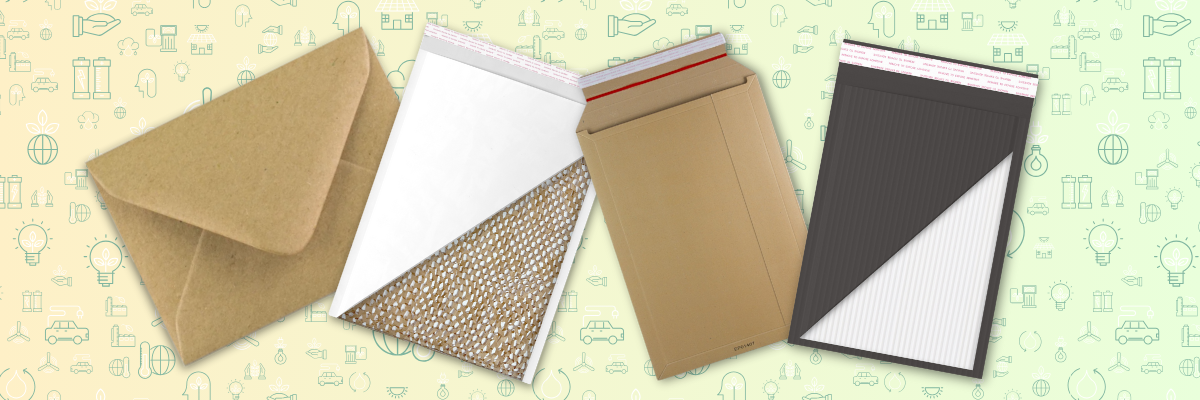 Ympäristöystävälliset kirjekuoret