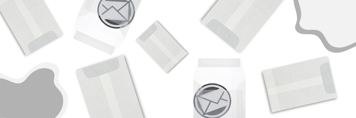 Läpinäkyvät kirjekuoret