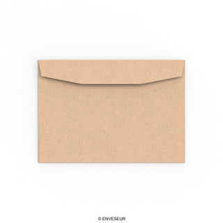 Manillanruskea kirjekuori 114x162 mm (C6)