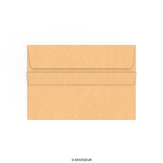 Manilanruskea kirjekuori 114x162 mm (C6)