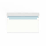 Valkoinen kirjekuori 110x220 mm (DL)