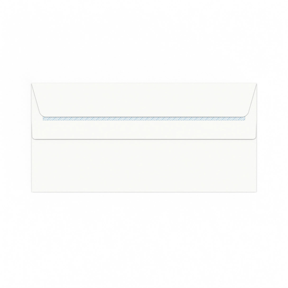 DL Valkoinen kirjekuori sisäpainatuksella 100GSM (110 x 220mm)