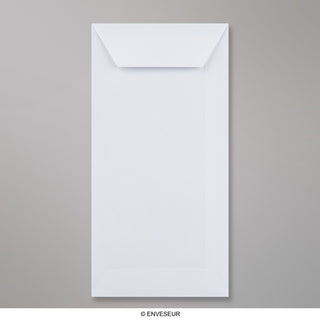 Valkoinen kirjekuori 220x110 mm (DL)