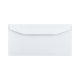 White Opaque Gummed Business Envelope (114 x 229mm)