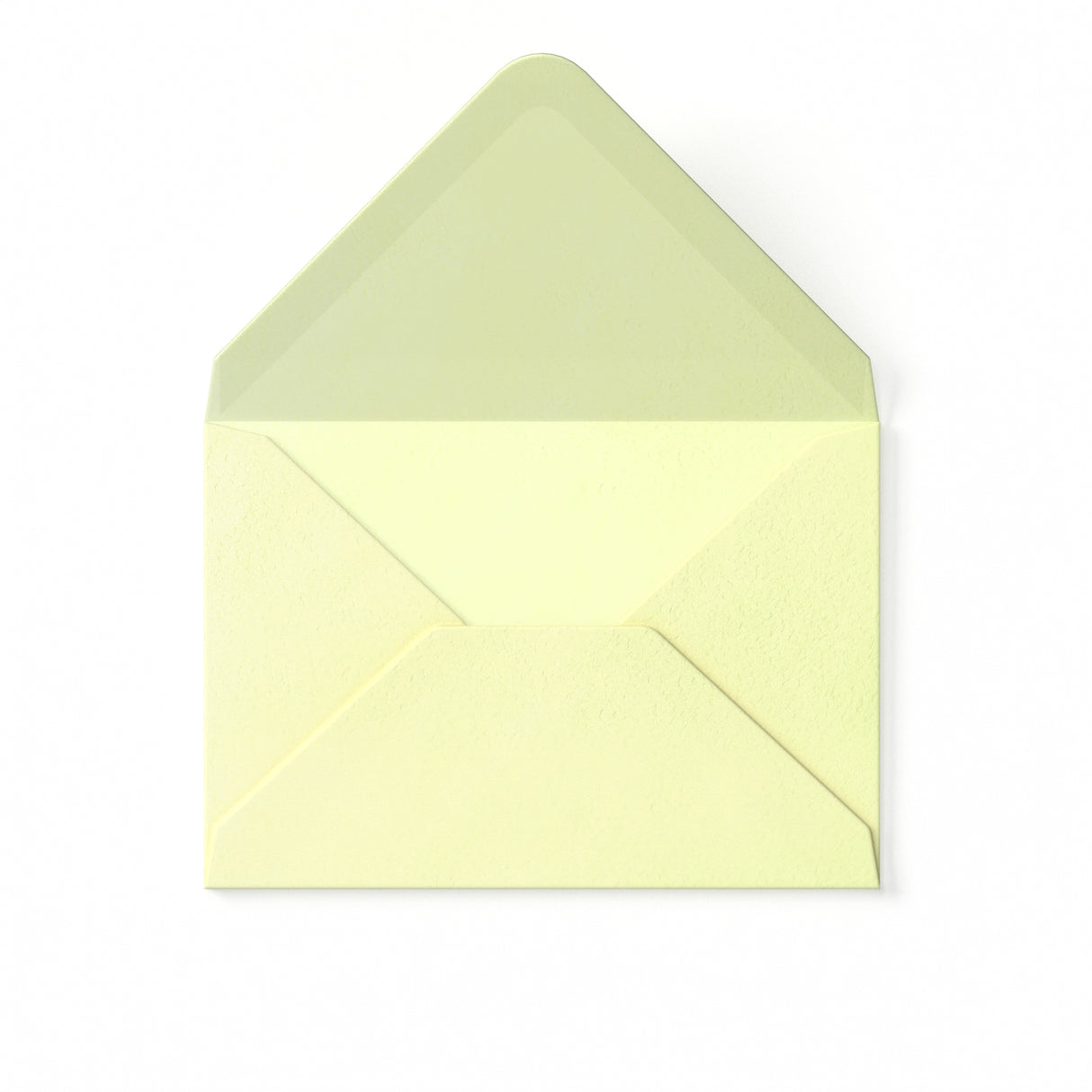 Norsunluunvärinen kirjekuori vasarakuviolla 65x94 mm