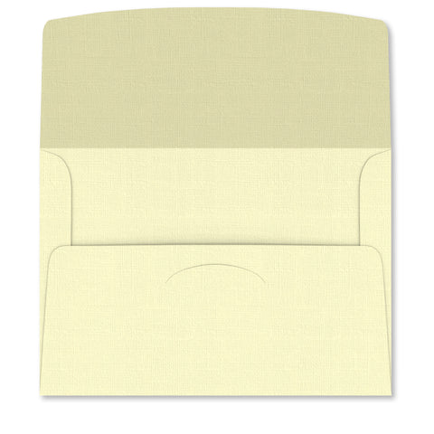 Tuck Flap Envelopes Pale Yellow 140 x 200 mm