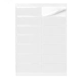 Suorakaiteen muotoiset etikettitarrat