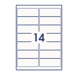 Suorakaiteen muotoiset etikettitarrat