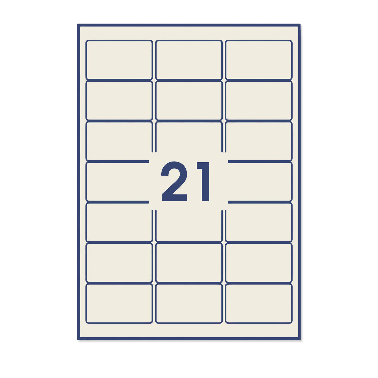 Suorakaiteen muotoiset etikettitarrat