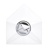 Värilliset läpikuultavat kirjekuoret