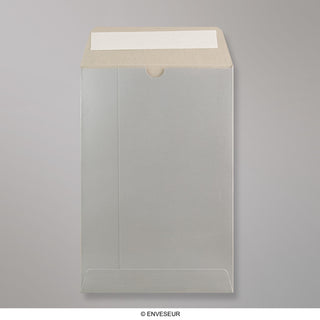 Hopeinen pahvinen kirjekuori 235x162 mm