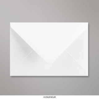 Valkoinen kudottupaperinen kirjekuori 143x203 mm