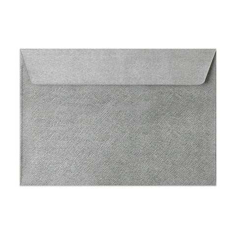 Textured Envelopes Silver 162 x 229 mm (C5)