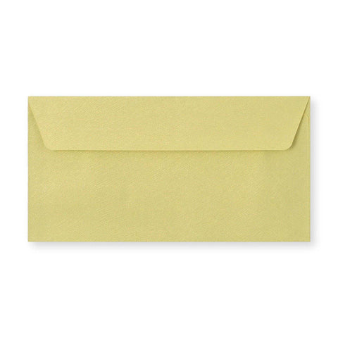 Textured Envelopes Bean Green 110 x 220 mm (DL)