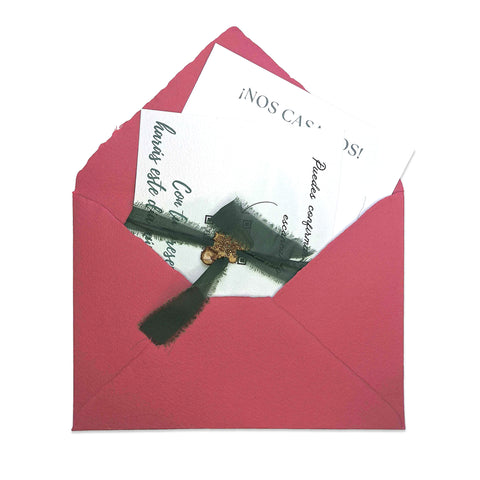 Handmade Envelopes Wine Red 162 x 229 mm (C5)