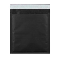 Coloured Kraft Paper Bubble Bag Mailers Black 230 x 230 mm