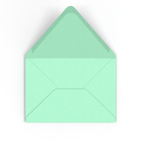 C5 Jade Green British Made Gummed V-Flap Envelope (162 x 229mm)