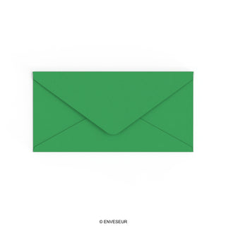 Kellertävänvihreä kirjekuori 110x220 mm (DL)
