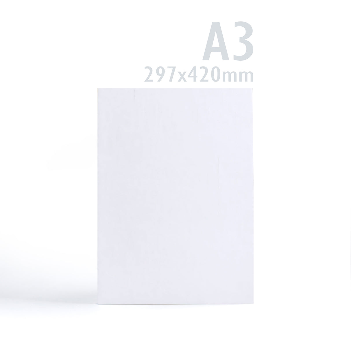 A3 Valkoinen Kortti 300 g/m² 50 kpl pakkaus
