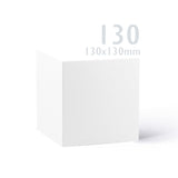 Sileät valkoiset kortit 250 g/m² ja kirjekuoret 100 g/m² – pakkaus