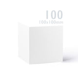 Sileät valkoiset kortit 250 g/m² ja kirjekuoret 100 g/m² – pakkaus