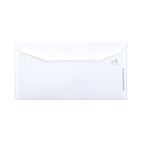 Valkoinen kirjekuori sisäpainatuksella – ikkunallinen 115x225 mm (DL+) 80gr/m²
