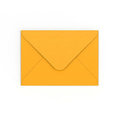 125x175 mm tummankeltainen kirjekuori
