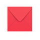 Bright Red Gummed V-Flap Envelope (155 x 155mm)